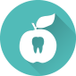 Kids Dental Care Apple Icon
